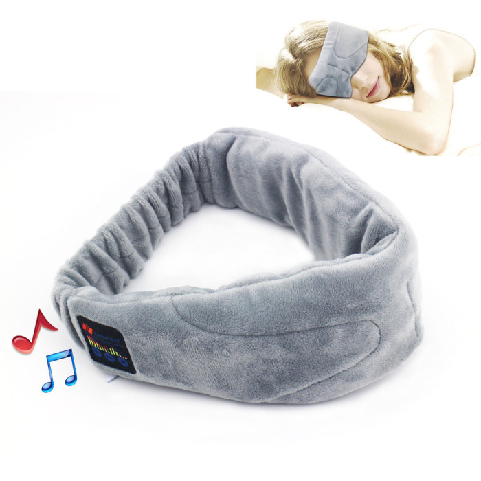 Wireless-Bluetooth-stereo-head-Headset-patch-type-sleep-Gift-Travel-Rest-Sponge-EyeShade-Cover-eyepatch-blindfolds